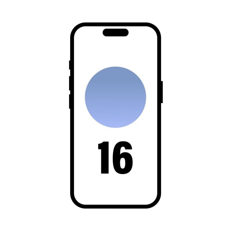 Smartphone Apple iPhone 16 256GB/ 6.1"/ 5G/ Azul Ultramar 195949823336 MYEH3QL/A