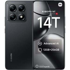 Smartphone Xiaomi 14T 12GB/ 256GB/ 6.67"/ 5G/ Negro 6941812712054 14T 12-256 BK