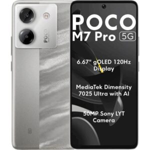 Smartphone Xiaomi POCO M7 Pro 12GB/ 512GB/ 6.67"/ 5G/ Plata 6932554461850 POCO M7P 5G 12-512 SV