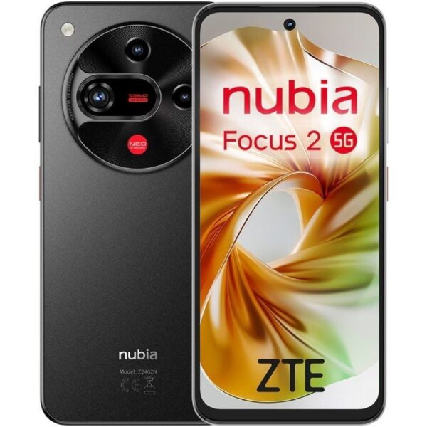 Smartphone ZTE Nubia Focus 2 8GB/ 256GB/ 6.7"/ Negro 6902176133930 P720F11-BK
