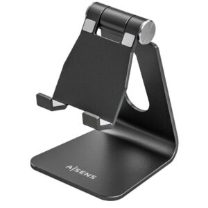 Soporte para Smartphone/Tablet Aisens MS1PM-084/ Negro 8436574705461 MS1PM-084