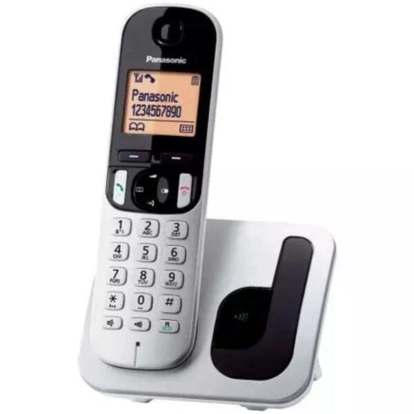 Teléfono Inalámbrico Panasonic KX-TGC210SP/ Plata 5025232885176 KX-TGC210SPS