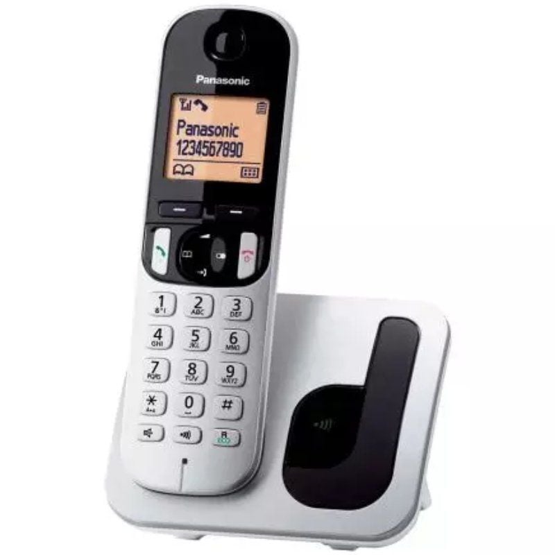 Teléfono Inalámbrico Panasonic KX-TGC210SP/ Plata 5025232885176 KX-TGC210SPS