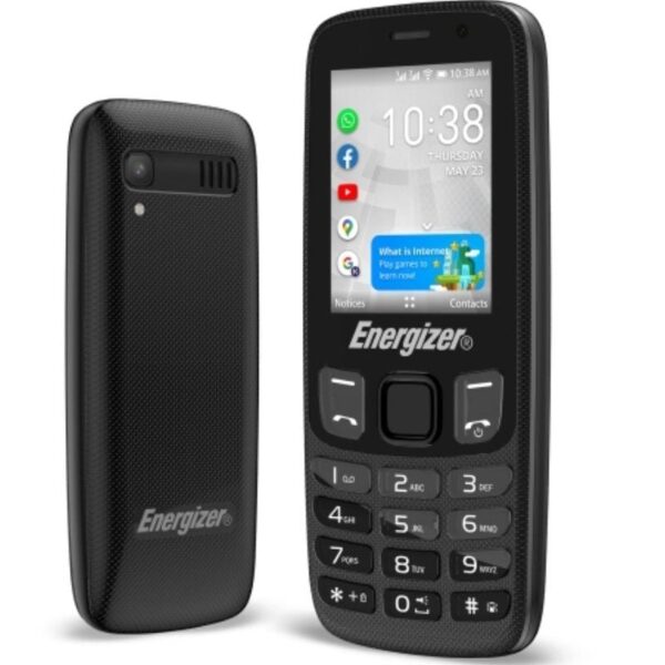 Teléfono Móvil Energizer E242S+ para Personas Mayores/ Negro 3492548235360 E242SP