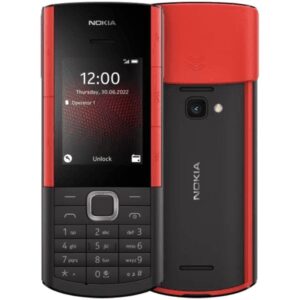 Teléfono Móvil Nokia 5710 XA/ Negro y Rojo 6438409078360