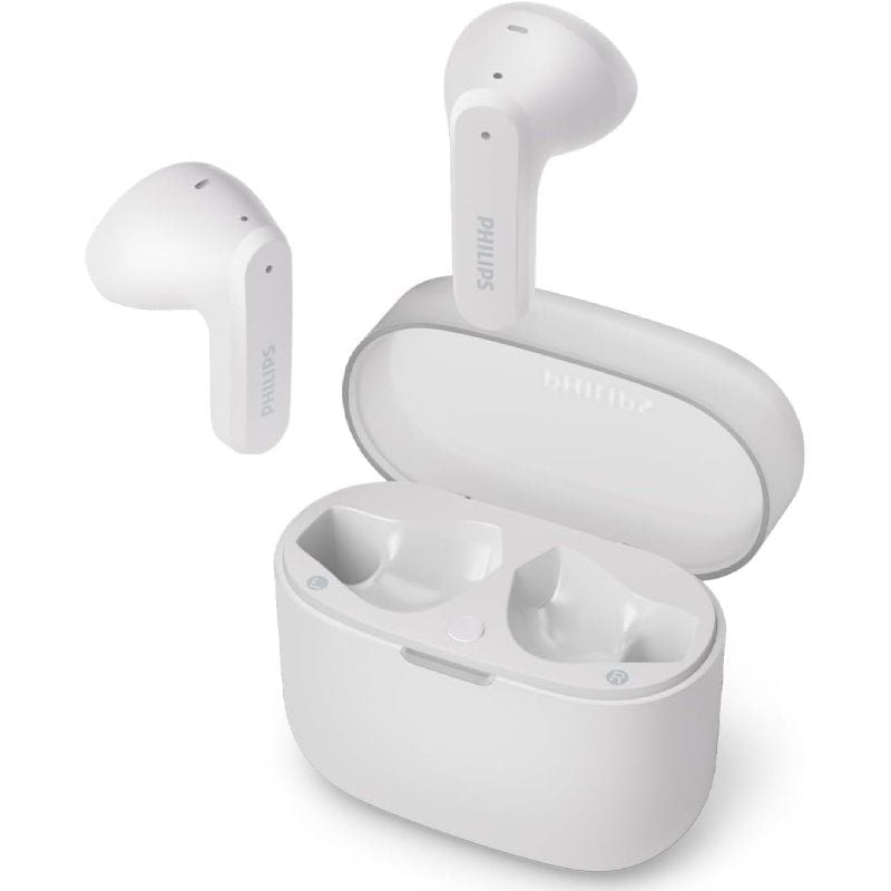 Auriculares Bluetooth Philips TAT2139WH con estuche de carga/ Autonomía 7h/ Blancos 4895229139572 TAT2139WT/00