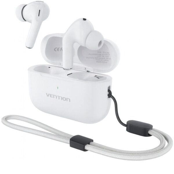 Auriculares Bluetooth Vention Echo Lite E11 Pro con estuche de carga/ Blancos 6922794793347 NBVW0-PRO