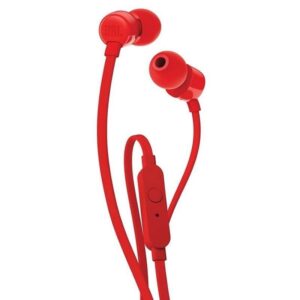 Auriculares Intrauditivos JBL T110/ con Micrófono/ Jack 3.5/ Rojos 6925281927638 JBLT110RED