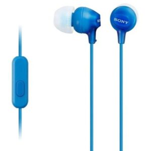 Auriculares Intrauditivos Sony MDR-EX15APLI/ con Micrófono/ Jack 3.5/ Azules 4905524946727 MDREX15APLI.CE7