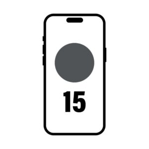 Smartphone Apple iPhone 15 256Gb/ 6.1"/ 5G/ Negro 195949036897 MTP63QL/A