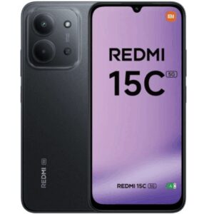 Smartphone Xiaomi Redmi 15C 4GB/ 128GB/ 6.9"/ 5G/ Negro 6932554458607 REDMI 15C 5G 4-128 BK