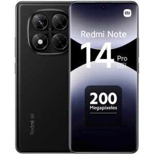 Smartphone Xiaomi Redmi Note 14 Pro 8GB/ 256GB/ 6.67"/ 5G/ Negro Medianoche 6941812737118 MZB0I8BEU
