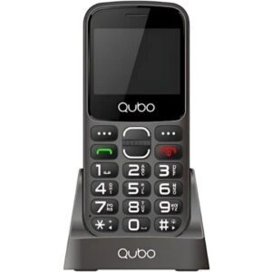 Teléfono Móvil Qubo X-230BKC 4G para Personas Mayores/ Negro 6944762701598 X-230BKC 4G