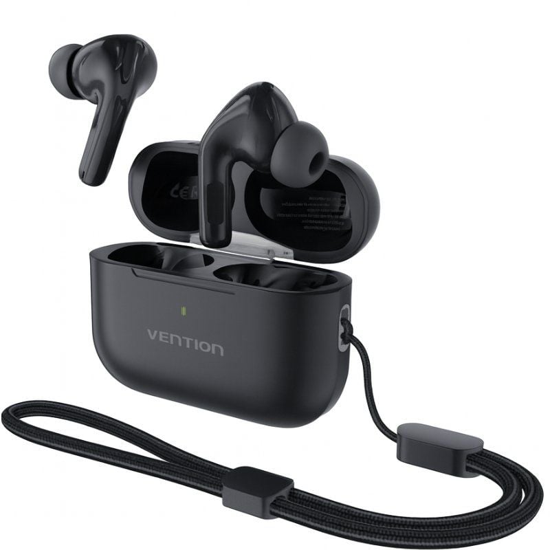 Auriculares Bluetooth Vention Echo Lite E11 Pro con estuche de carga/ Negros 6922794793361 NBVB0-PRO