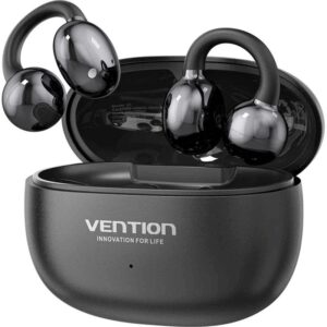 Auriculares Deportivos Bluetooth Vention Open Ear OpenBeat Echo Clip A1 NBWB0 con estuche de carga/ Negros 6922794790926 NBWB0