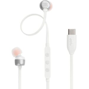 Auriculares Intrauditivos JBL Tune 310C/ con Micrófono/ Blancos 1200130011153 JBLT310CWHT
