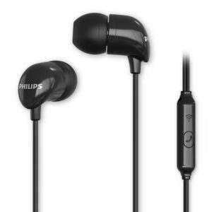 Auriculares Intrauditivos Philips TAE1126BK/ con Micrófono/ Jack 3.5/ Negros 4895229124011 TAE1126BK