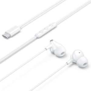 Auriculares Intrauditivos Vention Echo Lite USB-C In-Ear/ con Micrófono/ USB Tipo-C/ Blancos 6922794790759 GBBWAV