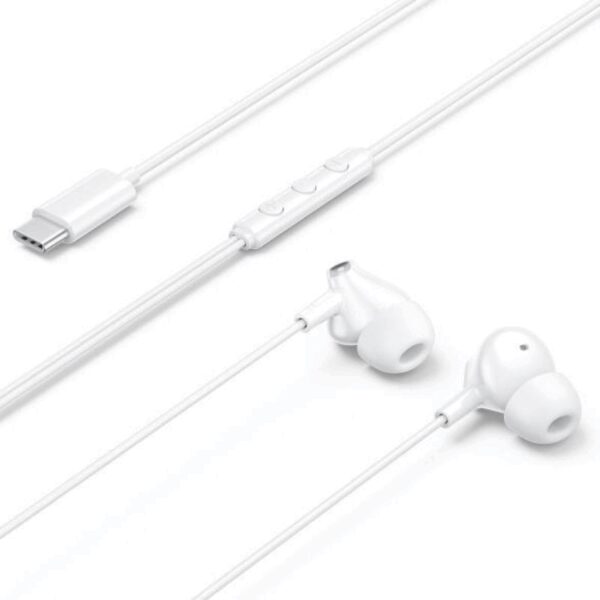 Auriculares Intrauditivos Vention Echo Lite USB-C In-Ear/ con Micrófono/ USB Tipo-C/ Blancos 6922794790759 GBBWAV