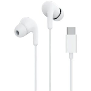 Auriculares Intrauditivos Xiaomi Earphones Tipo-C/ con Micrófono/ USB Tipo-C/ Blancos 6941812793152 BHR8931GL