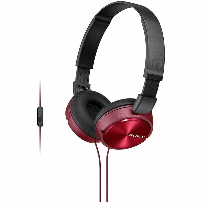 Auriculares Sony MDRZX310APR/ con Micrófono/ Jack 3.5/ Rojos 4905524942194 MDRZX310APR