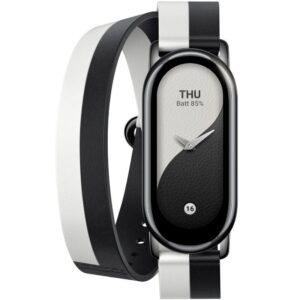Correa Original para Pulsera Xiaomi Mi Smart Band 8 Double Wrap Strap/ Blanco y Negro 6941812727928 CORREA BAND 8 D WRAP