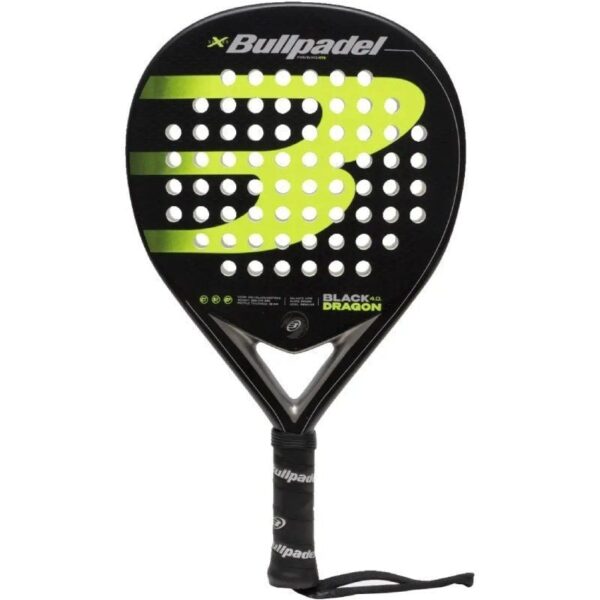 Pala de Pádel Bullpadel Black Dragon 4.0/ Negro y Verde 8445402201440 BLK DRA 4
