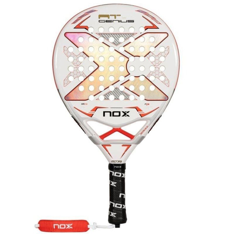 Pala de Pádel NoxSport AT Pro Cup 2024/ Blanca y Naranja 8436603195911 AT PRO CUP 24