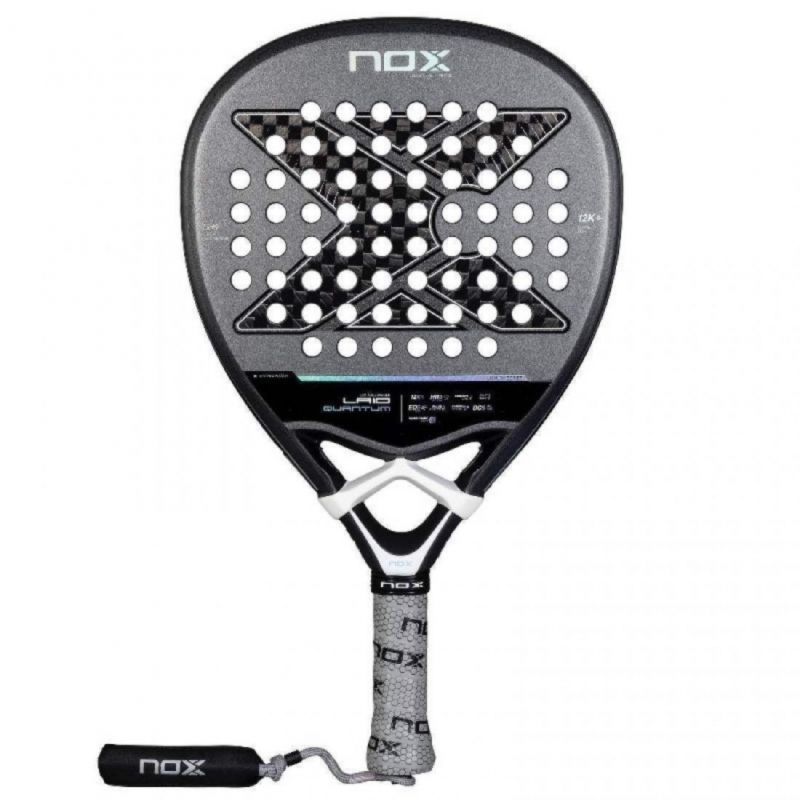 Pala de Pádel NoxSport LA10 Quantum 12K 2025 (Leo Augsburger) 8436603199971 LA10 QUANT12 25