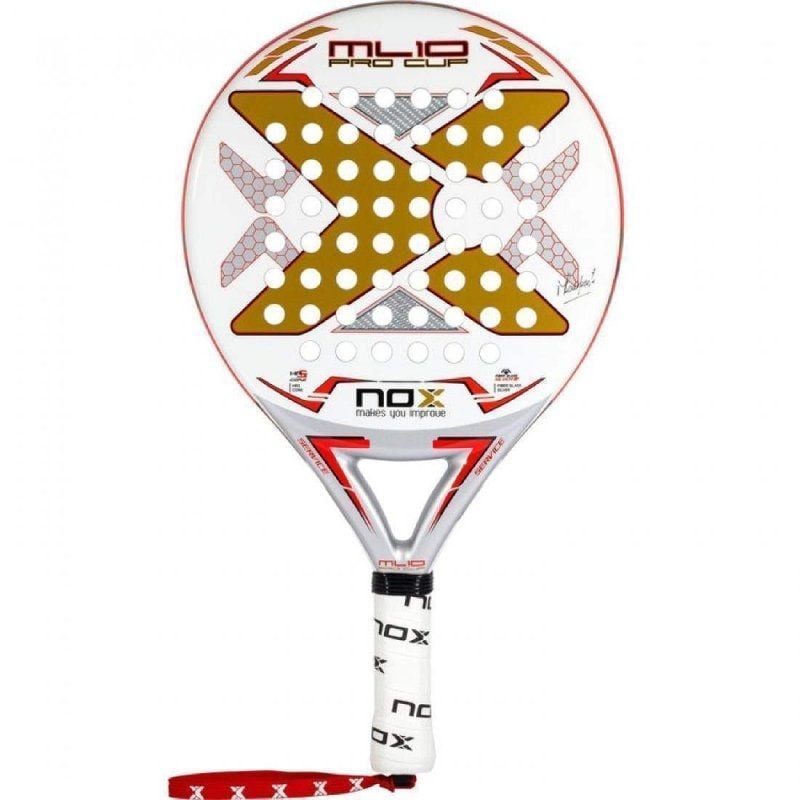 Pala de Pádel NoxSport ML10 Pro Cup 2023/ Blanca 8436603192552 15264
