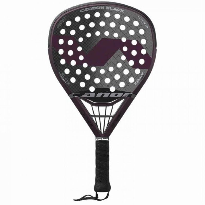 Pala de Pádel Varlion Cañon Difusor Carbon Black 2022/ Negra  PAD CA DIF CB 22