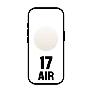 Smartphone Apple iPhone 17 Air/ 256GB/ 6.5"/ Dorado Claro  MG2N4QL/A