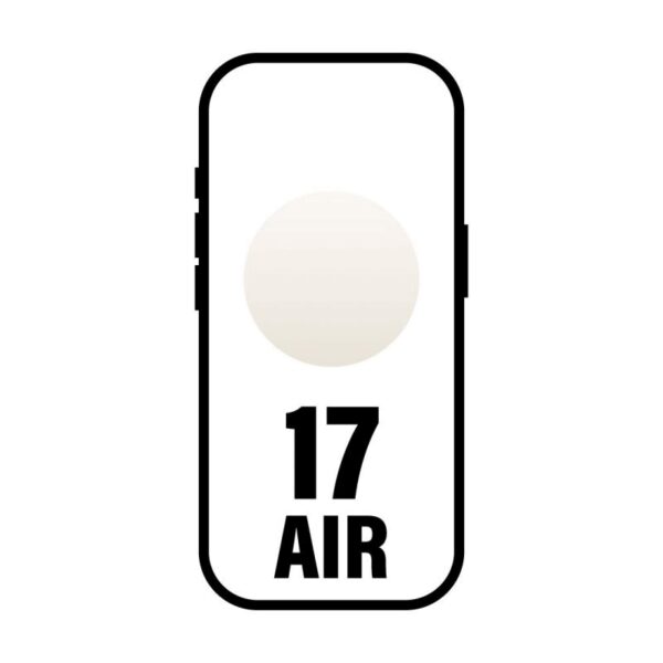 Smartphone Apple iPhone 17 Air/ 256GB/ 6.5"/ Dorado Claro  MG2N4QL/A