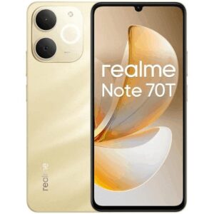Smartphone Realme Note 70T 4GB/ 128GB/ 6.74"/ Dorado Playa 6941764469655 NOTE 70T 4-128 GD