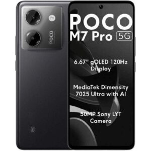 Smartphone Xiaomi POCO M7 Pro 12GB/ 512GB/ 6.67"/ 5G/ Negro 6932554461812