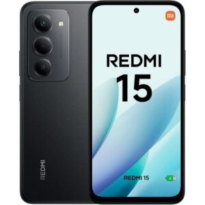 Smartphone Xiaomi Redmi 15 6GB/ 128GB/ 6.9"/ Negro 6932554445119 MZB0KPKEU