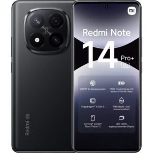 Smartphone Xiaomi Redmi Note 14 Pro+ 8GB/ 256GB/ 6.67"/ 5G/ Negro 6941812784792 MZB0I9OEU
