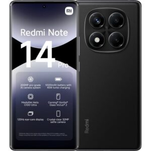 Smartphone Xiaomi Redmi Note 14 Pro 8GB/ 256GB/ 6.67"/ Negro Medianoche 6941812742181 MZB0IDSEU