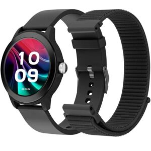 Smartwatch SPC Smartee Duo Vivo 2 9655N/ Notificaciones/ Frecuencia Cardíaca/ Negro/ Incluye Correa Extra 8436609913687 9655N