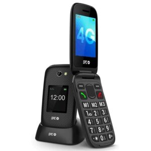 Teléfono Móvil SPC Harmony 2 4G para Personas Mayores/ Negro 8436609913571 2337N