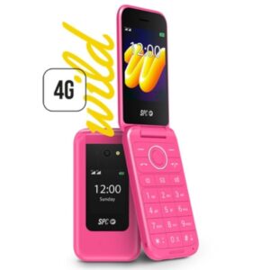 Teléfono Móvil SPC WILD para Personas Mayores/ 4G/ Rosa 8436609912901 2336P